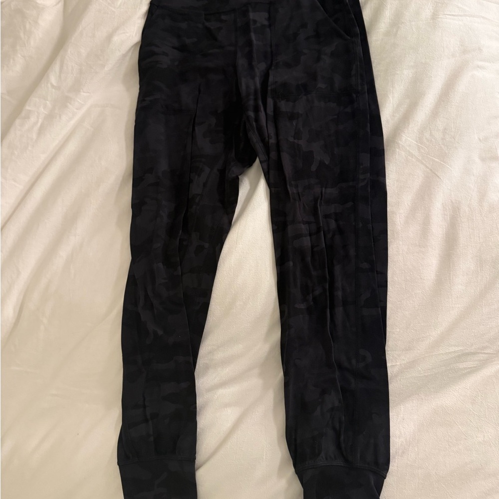 lululemon athletica Black Camouflage Joggers